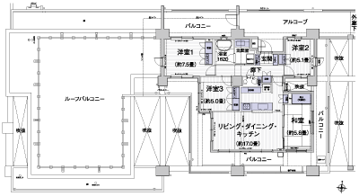 Floor: 4LDK, occupied area: 89.37 sq m