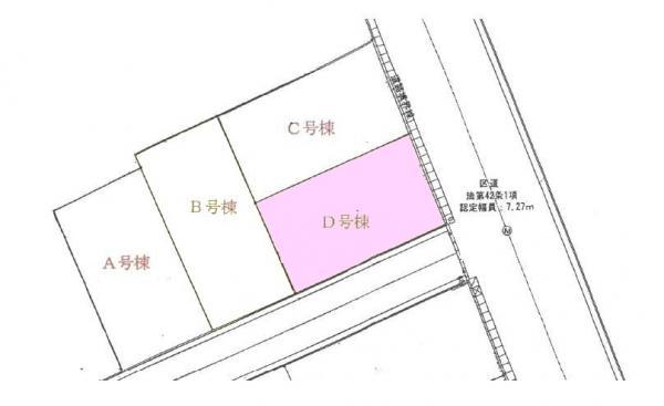 Compartment figure. 65,800,000 yen, 3LDK, Land area 71.13 sq m , Building area 71.09 sq m