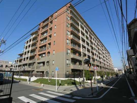 Local appearance photo. Building appearance: 2013 May shooting now, Large-scale repair work in