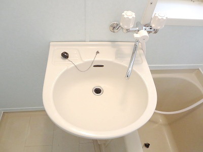 Washroom. Wash basin