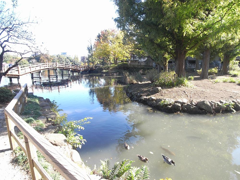 park. Until Senzokuike 640m