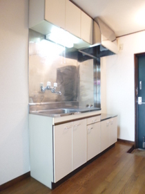 Kitchen. Please put your favorite gas stove