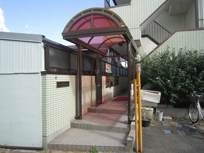 Entrance. Building entrance