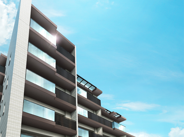 Exterior CG ※ Shape in what was created on the basis of the blueprint ・ In fact a slightly different color, etc.. For construction reasons and improvements, There is a case to be changed Please note that. It should be noted, Details of the appearance shape, Equipment, etc., Utility pole around ・ Label ・ It does not have a representation with regard to the guardrail, etc..