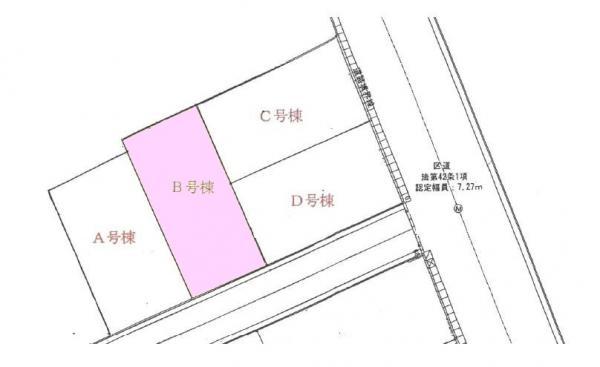 Compartment figure. 58,500,000 yen, 3LDK, Land area 76.84 sq m , Building area 77.88 sq m