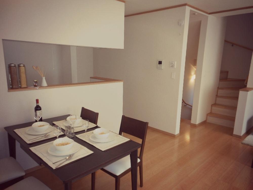 Kitchen. Model house indoor (September 2013) Shooting