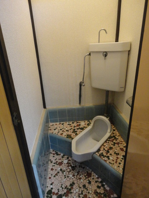 Toilet. ☆ With toilet