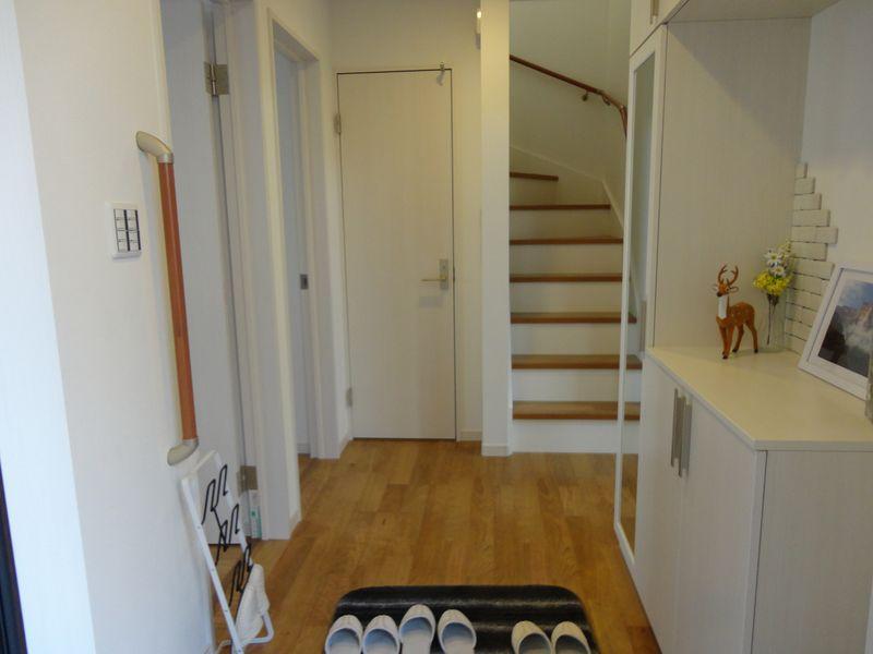 Entrance. Photo of the room visible from the front door