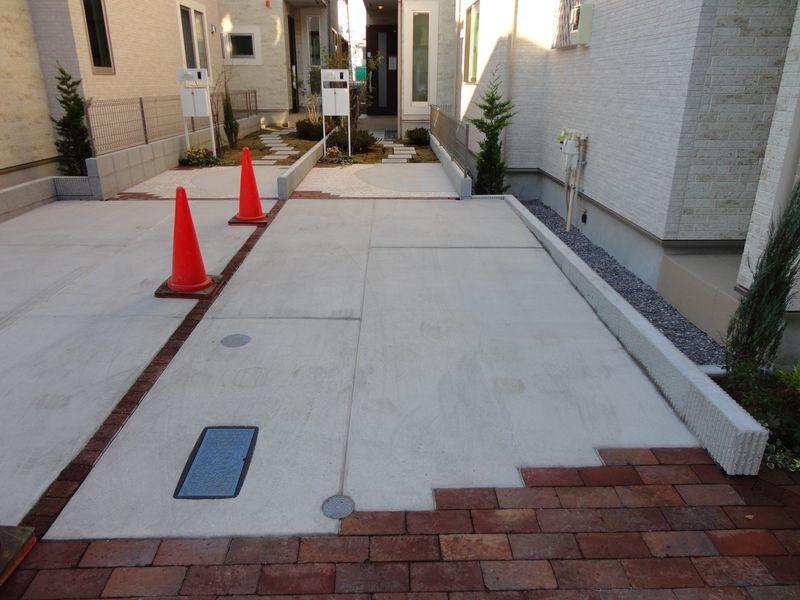 Parking lot. Car with space