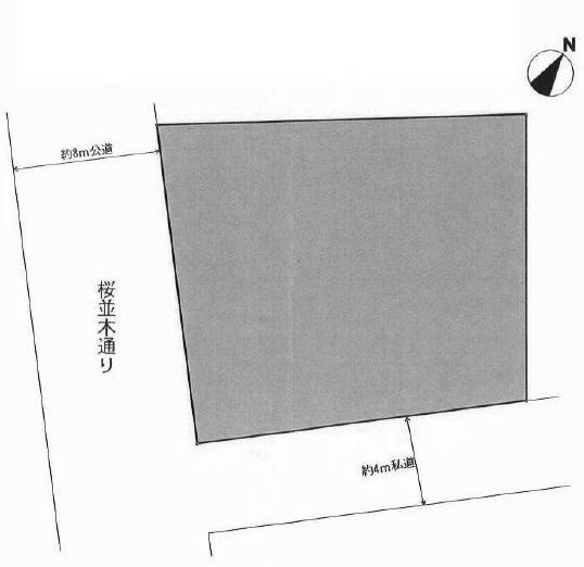 Compartment figure. Land price 298 million yen, Land area 366.97 sq m