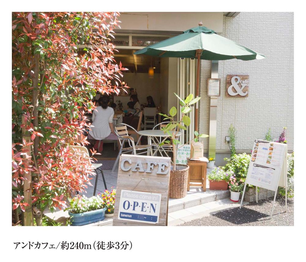 Streets around. Until and Cafe 240m