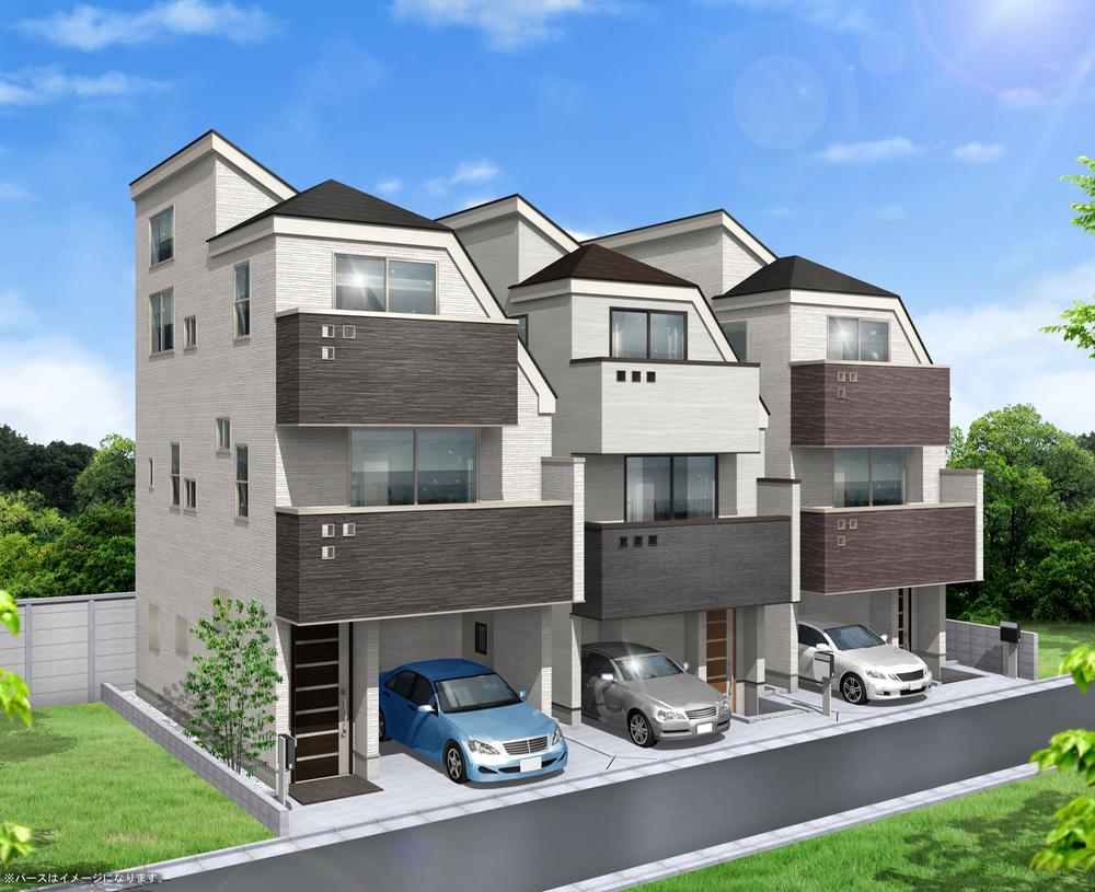 Rendering (appearance). Minamikarasuyama 4-chome Rendering