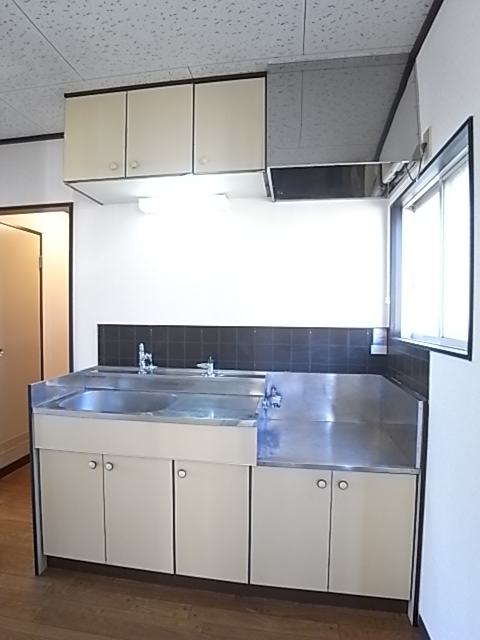 Kitchen. Storage shelves many kitchen!