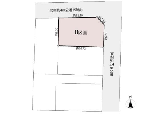 Compartment figure. Land price 123 million yen, Land area 140.15 sq m compartment view