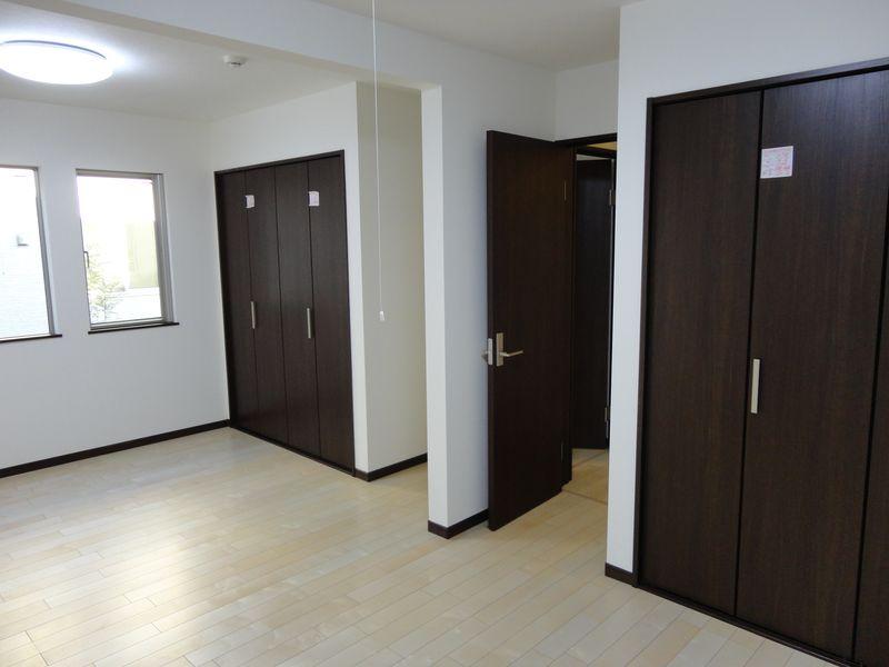 Non-living room. The two rooms are connected.