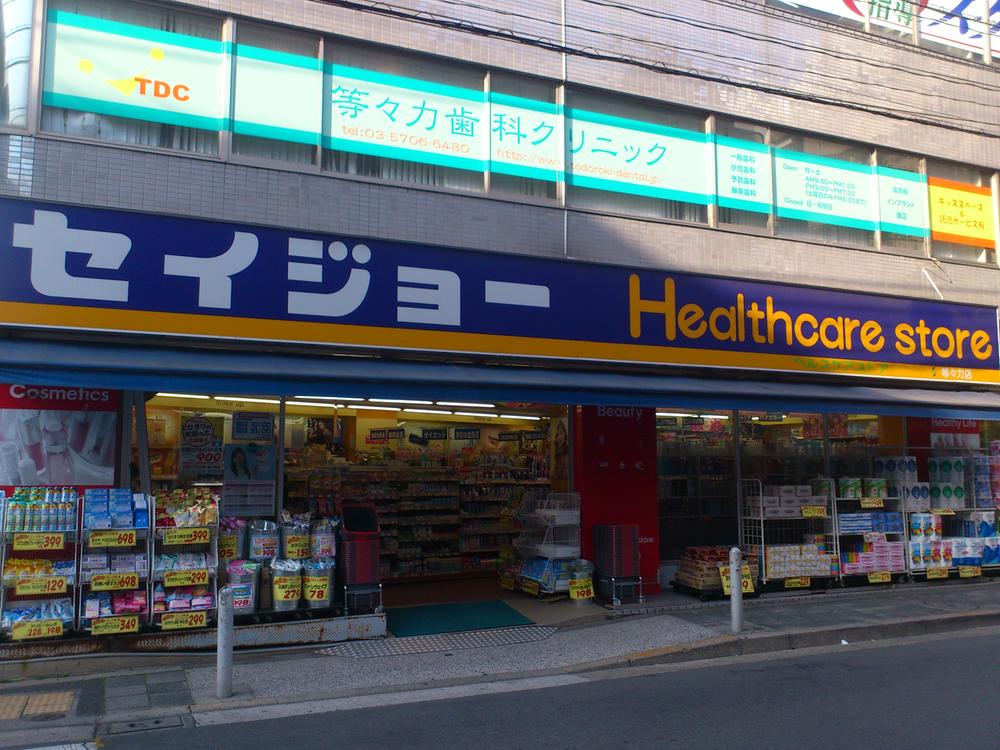 Drug store. Medicine Seijo to Todoroki shop 1163m