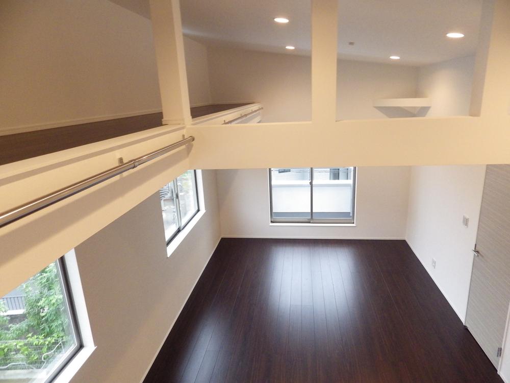 Non-living room. C Building 2 Kaiyoshitsu there is a room (11 May 2013) shooting atrium + loft