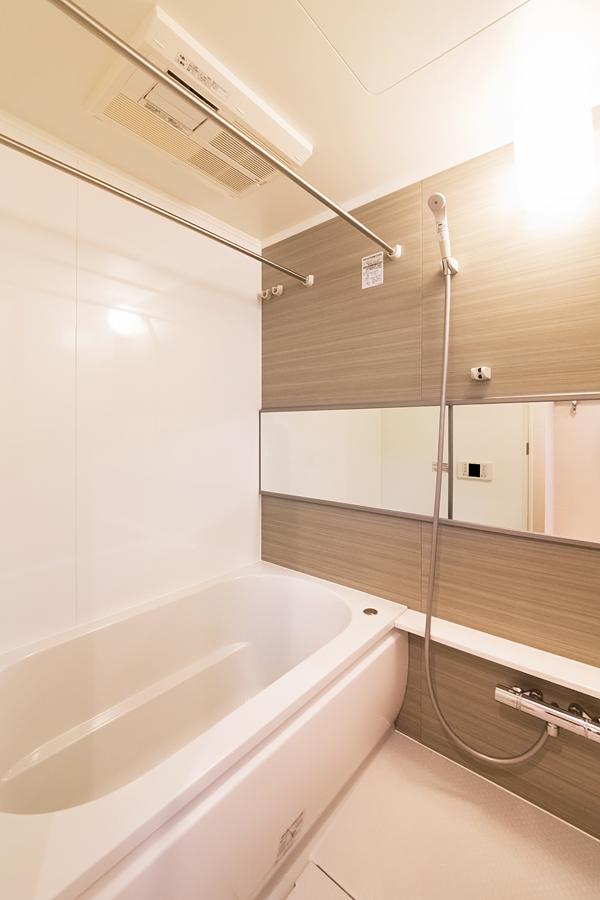 Bathroom. Bathroom with TOTO made bathroom dryer