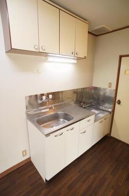 Kitchen. ☆ Two-burner gas stove installation Allowed