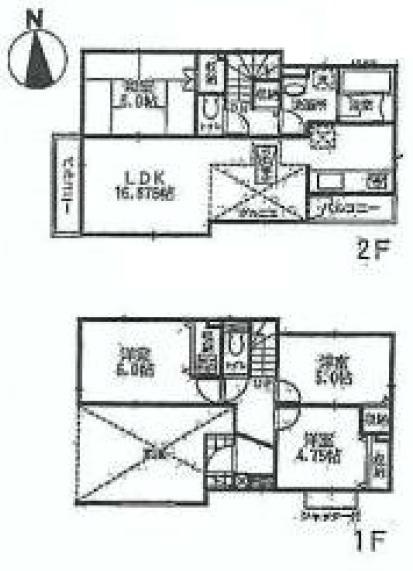 Floor plan. (10 Building), Price 59,500,000 yen, 4LDK, Land area 92.2 sq m , Building area 107.23 sq m