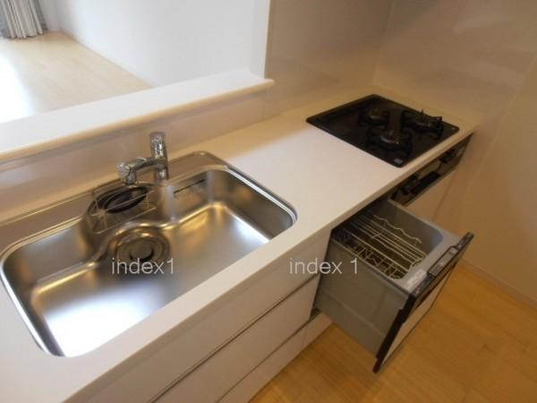 Kitchen. Housework Ease with dishwasher