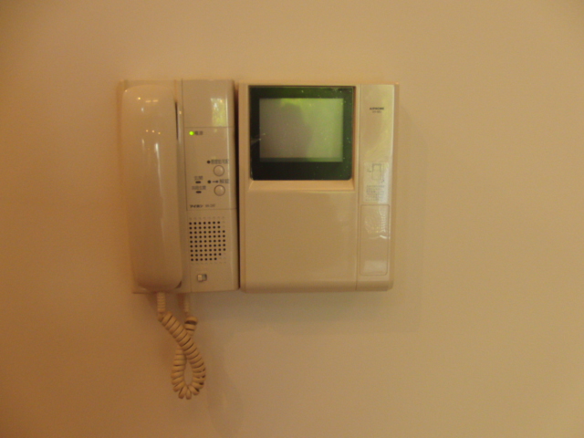 Security. TV monitor interphone