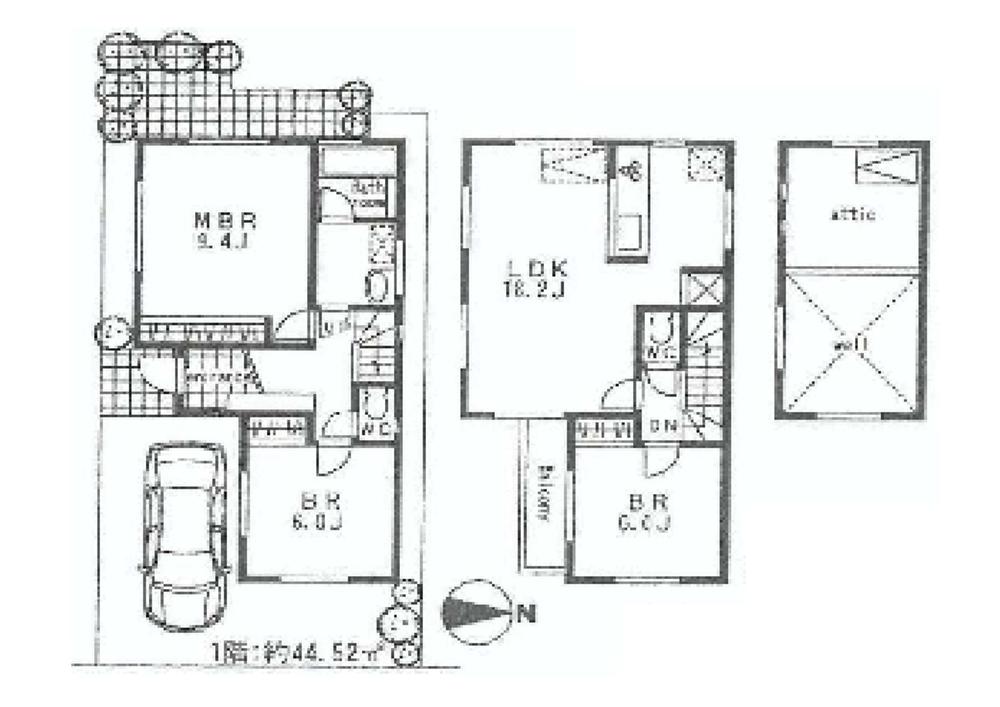 Building plan example (introspection photo). Building plan example
