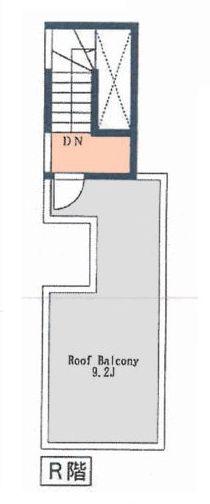 Other building plan example. Rooftop story building plan example (Common), Building area 141.70 sq m