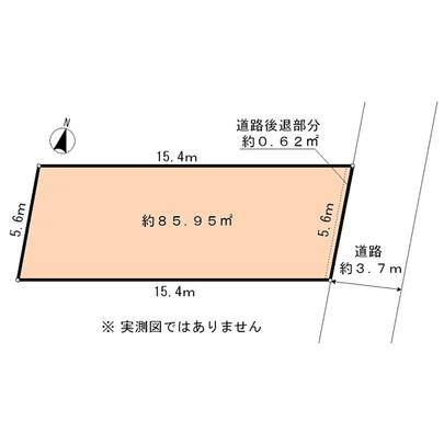 Compartment figure. Setagaya-ku, Tokyo Hanegi 1-chome