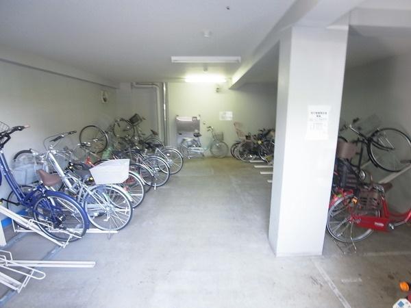Other common areas. Bicycle-parking space