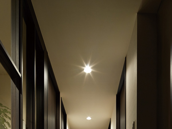 Other.  [LED Down Light] The down light that has been embedded with the cleaner on the ceiling, Adopt a long-life LED lighting consumes less power. (Except bathroom)