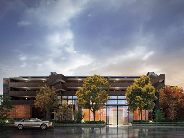 Shared facilities.  ["The ・ Grants "Entrance Rendering] The hotel landscape of bright and soft colors that are Desa transferred to a glass over the, It played a residential building appearance and exquisite contrast drifting majesty chic, It speculated to the appropriate exceptional beauty of the entrance of the superiority mansion. Landscape surrounded by symbols tree and numerous planting, as if, Dignified as museum nestled in among the park, Artistic. Its expression, It clearly impressed the sensibility rich everyday people who live with the dignity of the house fine.