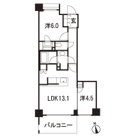 Floor: 2LDK + WIC, the occupied area: 55 sq m, Price: TBD
