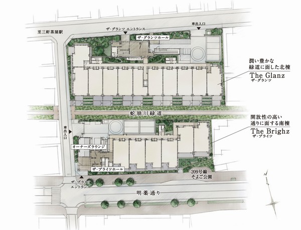 Local surrounding area conceptual diagram