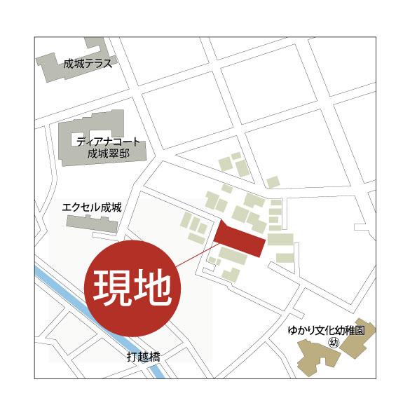 Local guide map. Local guide map details