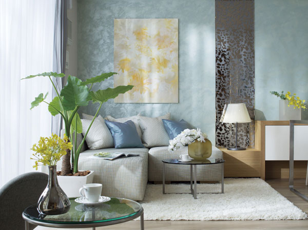 Living.  [living] Model Room A-6 type