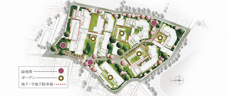 In fact a somewhat different in those drawn on the basis of the drawings of the site layout (planning stage. Moreover, it is subject to change in the future)