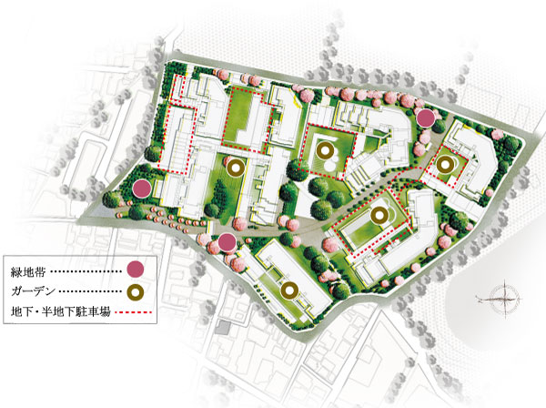 In fact a somewhat different in those drawn on the basis of the drawings of the site layout (planning stage. Moreover, it is subject to change in the future)