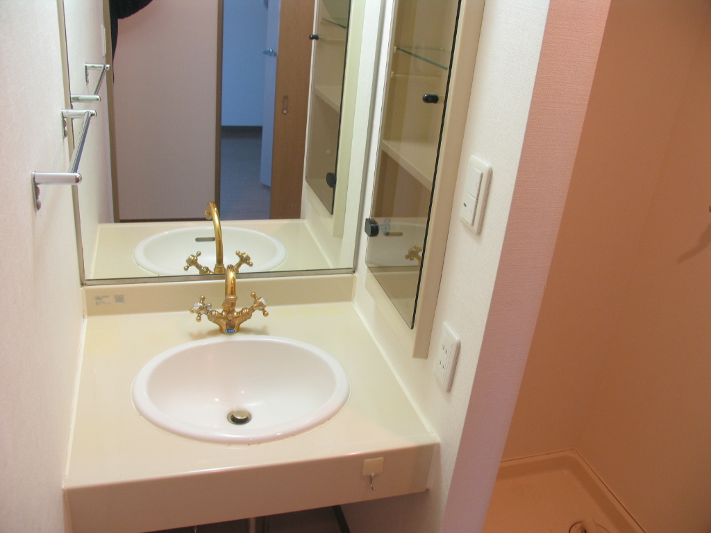 Washroom. ■ Convenient independent wash basin