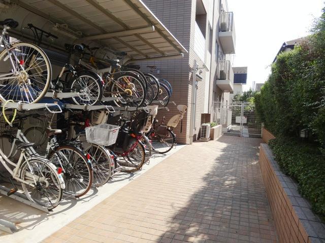 Other common areas. Bicycle-parking space