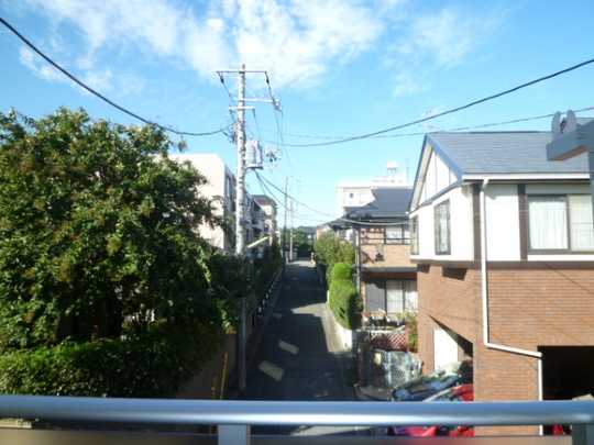 Local appearance photo. View from the second floor living room Nothing to block in a straight road.