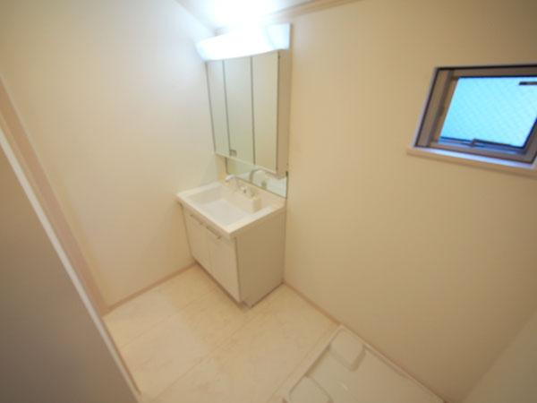 Wash basin, toilet. Bathroom vanity