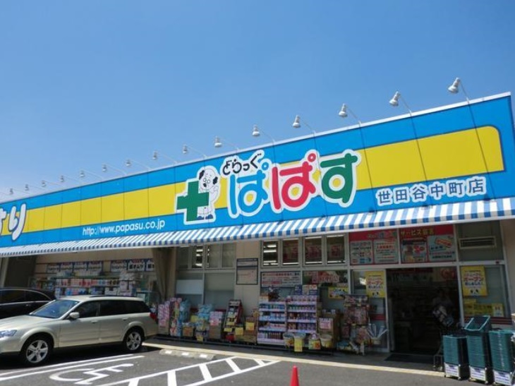 Dorakkusutoa. Drag Papas Setagaya Nakamachi shop 370m until (drugstore)