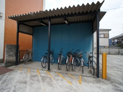 Other common areas. Bicycle-parking space