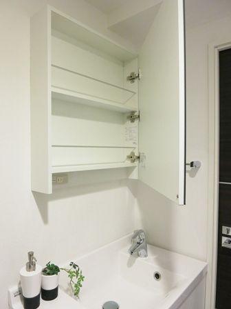 Wash basin, toilet. ~ Interior was completed ~