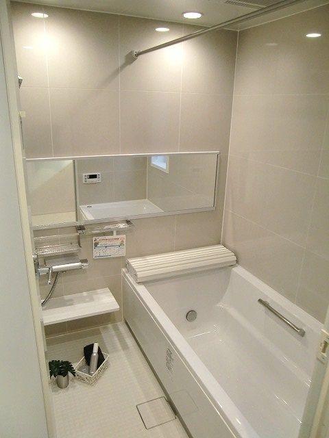 Bathroom. Example of construction