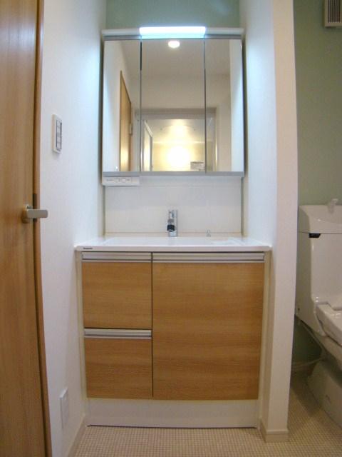 Wash basin, toilet. Indoor (June 2013) Shooting