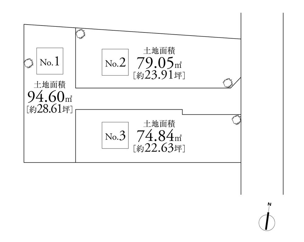 The entire compartment Figure.  ※ It is not in the survey map.