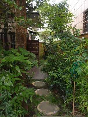 Local land photo. Garden state of the (current state passing)