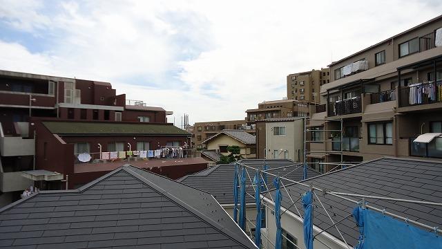 Hill photo. From the third floor Partial site (June 2013) Shooting
